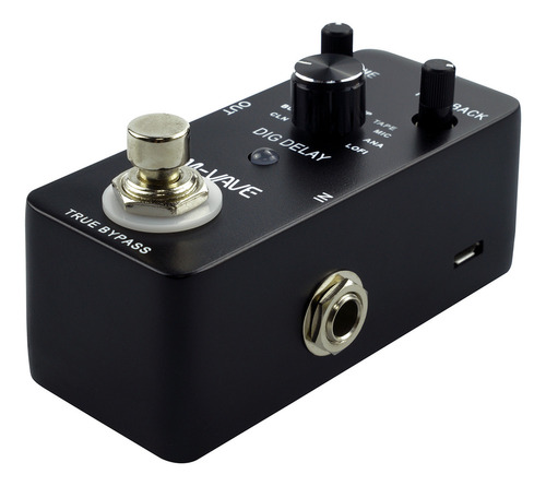 Efector De Instrumento Delay Bypass Metal Dig Carcasa Comple