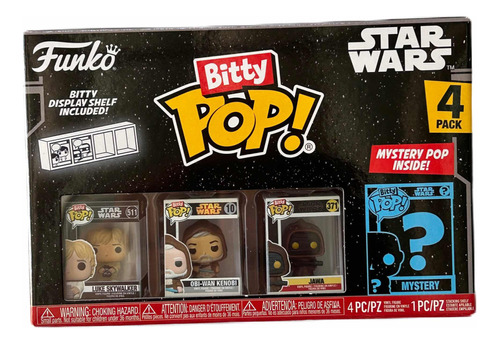 Bitty Pop! Figuras 4 De Star Wars Marca Funko Mini Importad