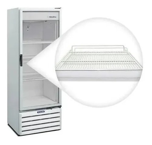 Imagem 4 de 5 de Grade Prateleira Refrigerador Gptu-40 Gelopar + Suportes.