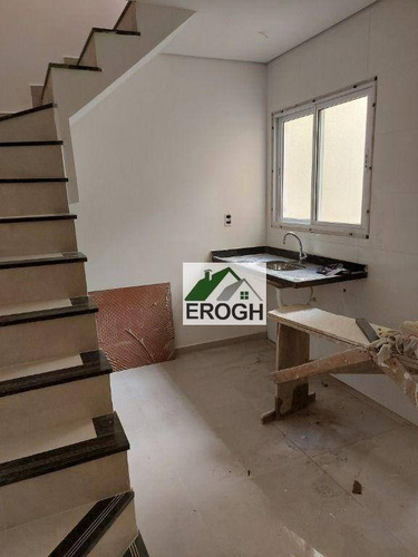 Imagem 13 de 24 de Cobertura Com 2 Dormitórios À Venda, 49 M² Por R$ 380.000 - Vila Pinheirinho - Santo André/sp - Co0334