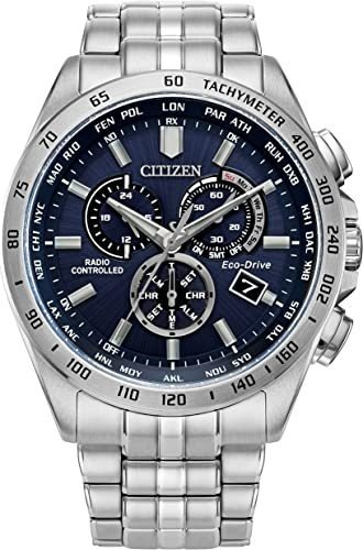 Citizen Eco-drive A-t World Chrono Men's Watch Stainless