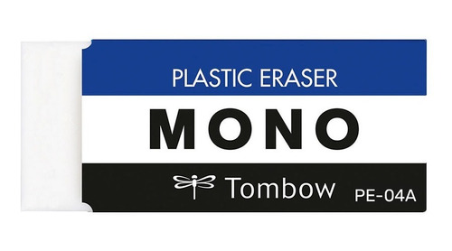 Goma Tombow Mono Plastic Eraser Pe-04a