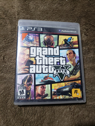 Grand Theft Auto 5 Para Plastation 3 Original Fisico (de Uso