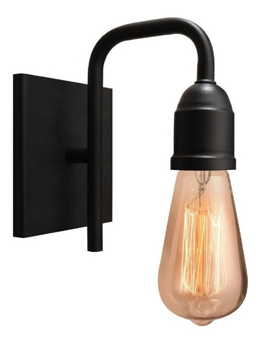 Lampara Aplique Pared Moderno Vintage Industrial Apto Led 