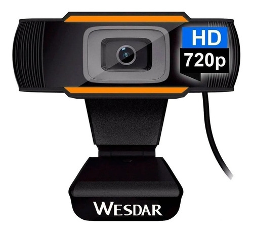 Camara Web Webcam Usb Pc Hd 720p Plug & Play Microfono Jack