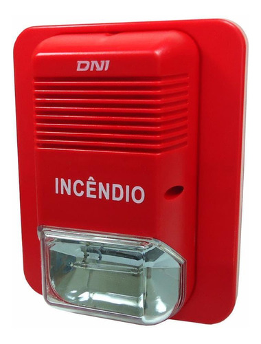 Sirene Para Incêndio E Monitoramento 24v - Dni 4206