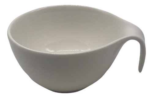 Bowl De Cerámica Con Asa 300 Ml 11x6.5 Cm Goldsky Kit X6