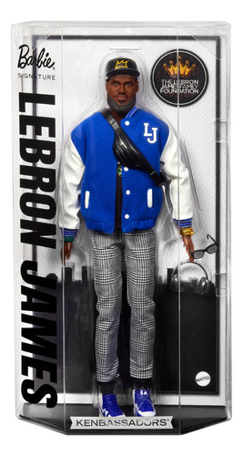 Muñeco De Colección HRM33 Signature Lebron James Barbie
