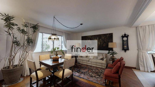 Preço Reduzido! Oportunidade. Apartamento À Venda, 222 M², 4 Dormitórios, 3 Suítes E 6 Vagas. Babilônia Na Alameda Sarutaiá, 173, Jardim Paulista - Ap13237