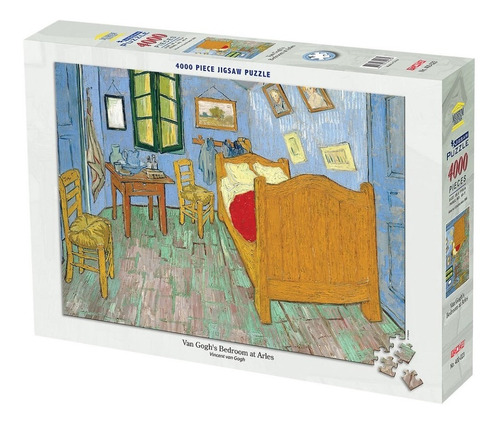 Rompecabezas 4000 Pzas Arte Van Gogh La Habitación De Arles