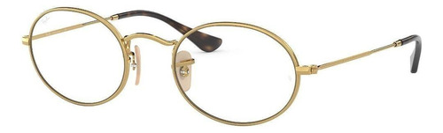 Ray-ban Rb3547v 2500 Oval Optics Habana