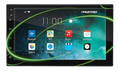 Pantalla Krypton K-771and Mirrorlink Android Bt Usb 16 Gb