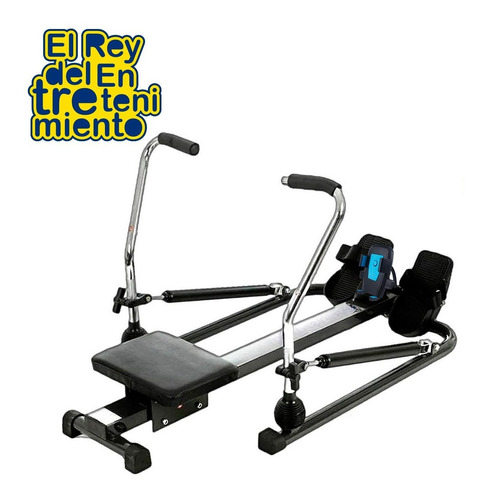 Imagen 4 de 4 de Banco De Remo Completo Gimnasio + Rueda Abdominales - El Rey