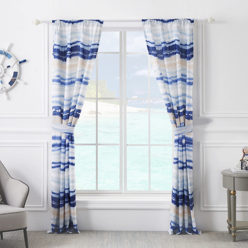 Conjunto De Painéis De Cortina Greenland Home Crystal Cove 2