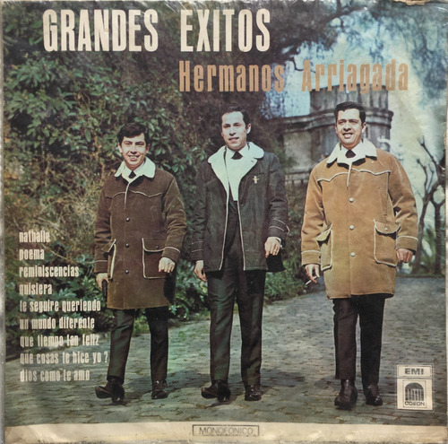 Hermanos Arriagada  Grandes Exitos Lp Vinilo Acetato