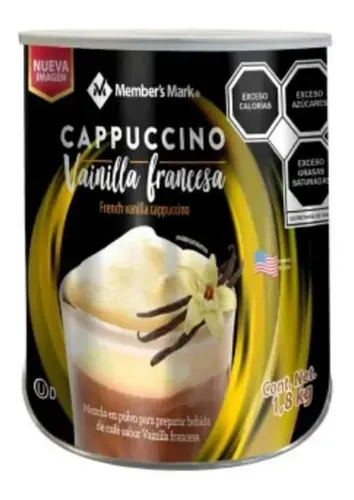 comprar Café Member's Mark Cappuccino Vainilla Francesa 1.8 Kg