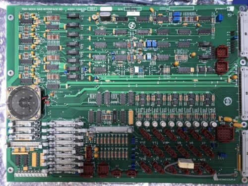 Thermco 124510-001 Tmx-90xx Gas Interface Board,  Pcb, U Ssh