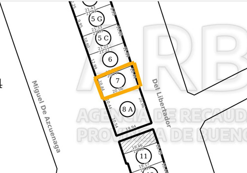 Terreno En Venta Sobre Av Libertador 1100 - Vicente Lopez
