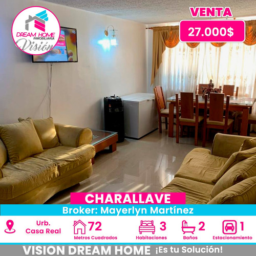 En Venta Apartamento Remodelado En La Urbanización Casa Real Charallave 