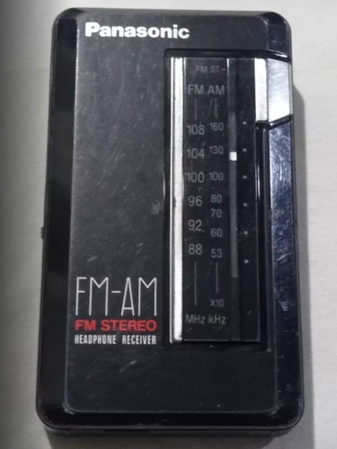 Radio De Bolsillo Panasonic Rf-423 Am-fm No Es Sony 
