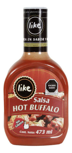 Salsa Hot Buffalo Like 473 Ml