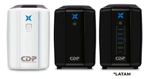 Ups Cdp R-upr 758 Interactiva 750va/315w, 8 Tomas