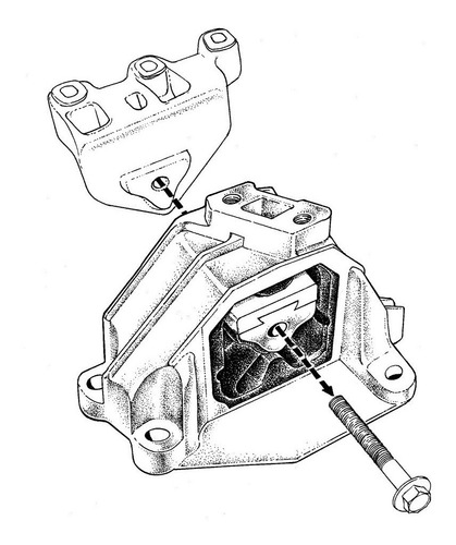 Soporte De Motor Derecho Fox Gol Trend Suran Voyage 1.0 1.6