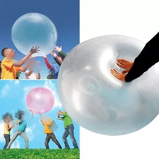 Verde Sunshine smile Bola Burbujas,Bubble Balloon,Bola de Burbujas interactiva,Bola de Burbuja Inflable,Bubble Ball Agua,Globo de Burbuja Goma 