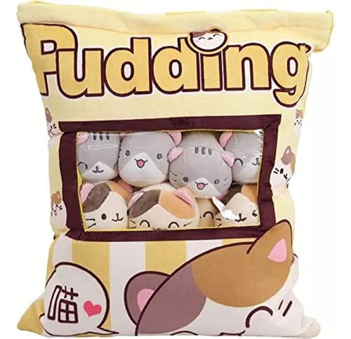 Muyier Ids Cute Snack Pillow Juguetes De Peluche Pudding