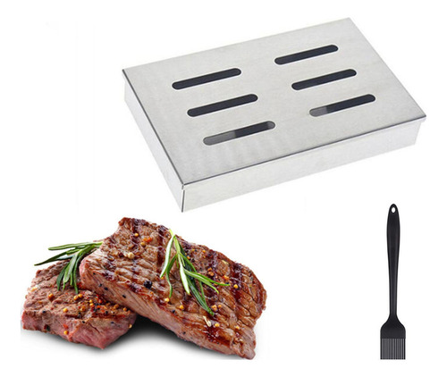 Caja For Barbacoa Con Cepillo, Utensilios De Cocina Para