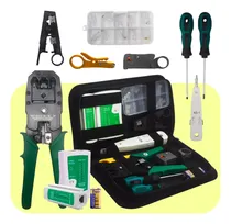 Comprar Kit De Ferramentas Para Manutenção De Redes De Informática Com Rj45 E Alicate De Crimpagem + Estojo Prático Rws