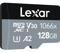 Comprar Tarjeta de memoria micro SD Lexar 1066x 128 GB 4k A2 160 MB\u002Fs