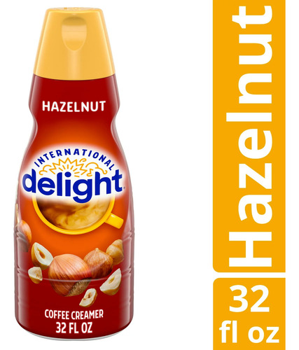 3 Pack Delight Crema Para Café Hazelnut 946ml C/u Importado