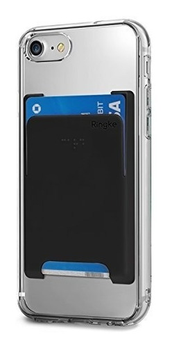 Ringke Slot Card Holder [negro] Stick Adhesivo En La Cartera