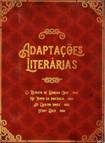 Dvd Adaptacoes Literarias - Opc - Bonellihq F21