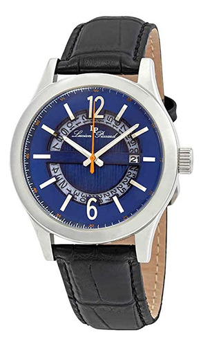 Lucien Piccard Watches Oxford Piel Banda Reloj,