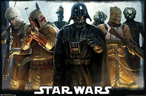 Trends International Star Wars Bounty Hunters - Póster De P