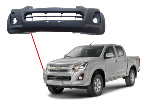 Parachoque Delantero Chevrolet Dmax 2.5 2018-2021para Pintar