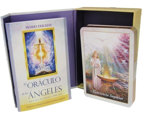 El Oráculo De Los Ángeles Cartas + Libro Guía Mario Duguay