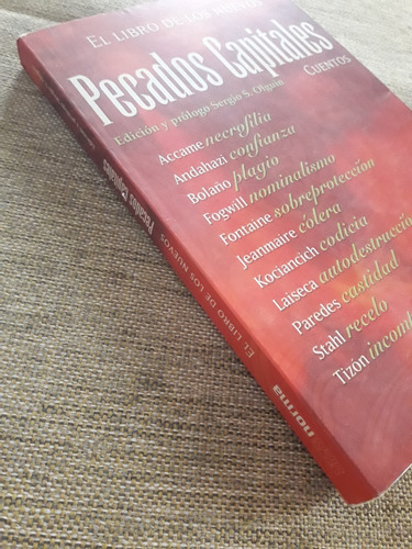 Libro De Los Nuevos Pecados Capitales - Cuentos - Ed. Norma (Usado)