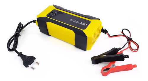 Imagem 4 de 9 de Carregador De Bateria Portatil Carro Moto 12v 8ah Automotivo