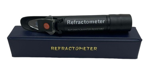 Refractómetro Salinómetro Con Luz Led