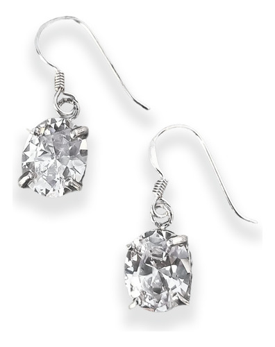 Imagen 1 de 2 de Aretes Plata Italiana 925 Modelo Fiama