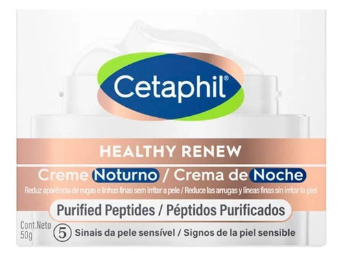 Cetaphil Healthy Renew Creme Reparador Noturno 50gr Tipo De Pele Todo Tipo De Pele