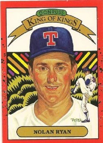 Mlb Nolan Ryan Donruss King Of Kings 1990 # 665