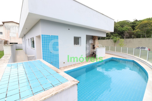 Imagem 3 de 30 de Casa Em Condomínio Fechado Em Peruíbe, Com 4 Suítes - 6348 - 70448859