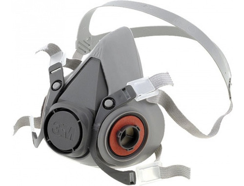 Respirador 3m Serie 6200 Con Filtro 7093c P100 (n95,virus)