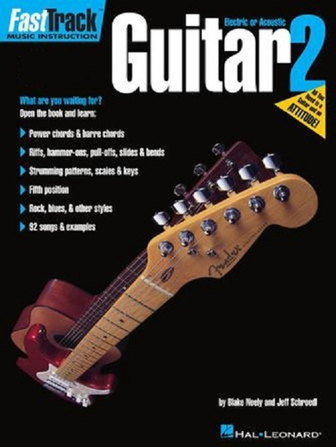 Método Para Guitarra: Fast Track Guitar 2 (electric Or Acous