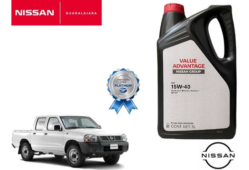 5l Aceite Nissan Mineral Value 15w40 Np300 D22 2009