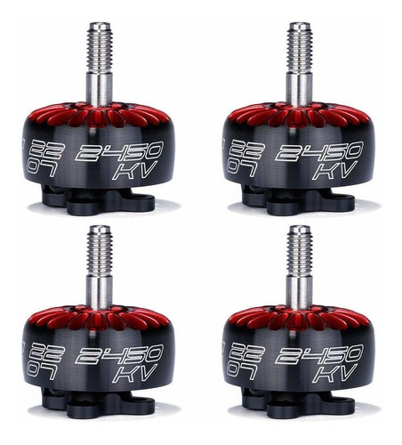 Iflight 4pcs Xing 2207 2450kv Brushless Motor 4s For Qav Fpv